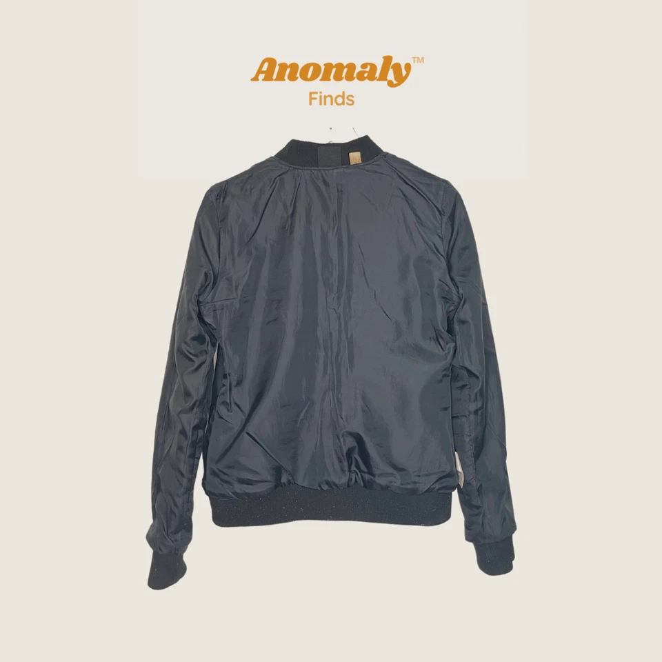 BDG Varsity Jacket Sz. L Navy Blue - Image 3 of 4