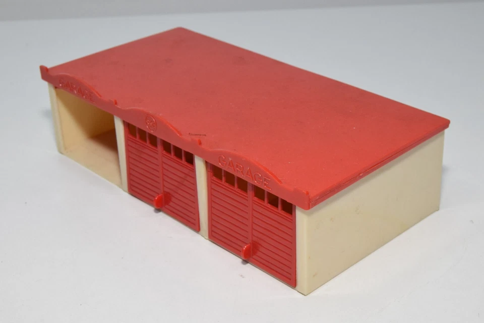 B46 1:55?? SIKU PLASTICA LORDA 3 PORTE GARAGE 3 PORTE GRANDE PARCHEGGIO BUONE... - Immagine 4 di 4