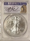 2021 $1 American Silver Eagle 1oz PCGS MS70 FS 1 of 1000 Thomas Cleveland