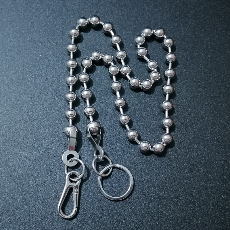 小物 9mm BALL WALLET CHAIN 45- MADE IN USA 9mm BALL WALLET CHAIN 45- MADE IN USA | ROSETTAPRAYER