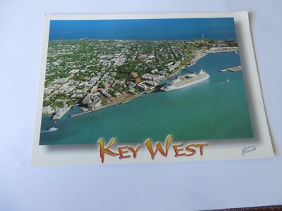 Unbekanntes Schiff, Key West.  Postkarte