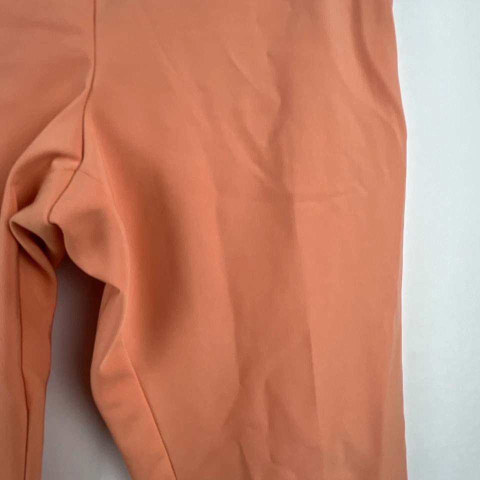 7th Avenue Design Studio New York & Company Women Coral Crop Dress Pants Size 12 - Image 3 of 4