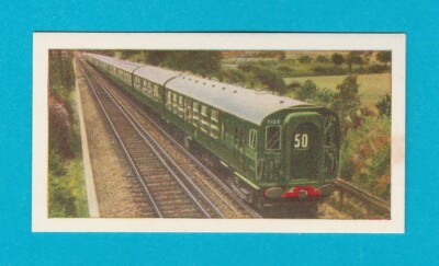 RAILWAY TRAIN - BRITISH RAIL - KARTE NR. 5 - PHILLIPS CHOICE TEE - 1965