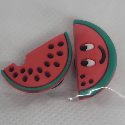 NEW Croc Charms Assorted Fruit 2 piece set, USA Seller