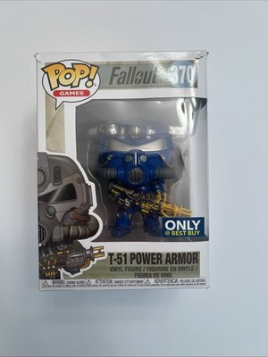  Funko Pop! Vinyl Fallout - T-51 Power Armor (Vault-Tec Paint Job) Best Buy #370