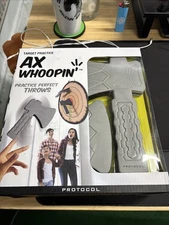 Protocol Ax Whoopin’ Target Practice Game Ax Throwing New Unopened Box
