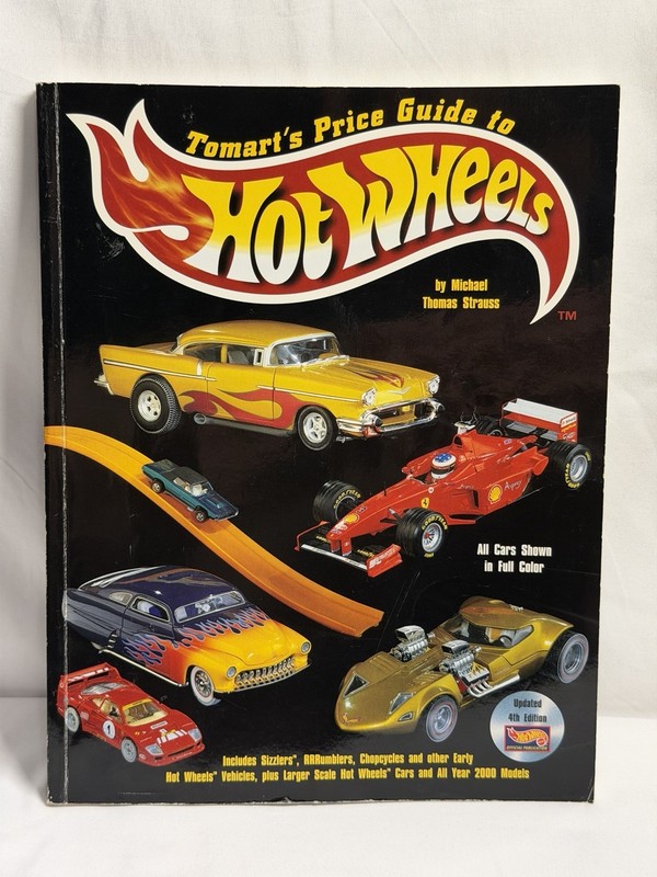 2000 TOMART'S PRICE GUIDE HOT WHEELS FULL COLOR UPDATED 4TH EDITION  1968-2000