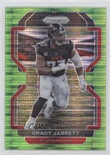 2021 Panini Prizm Neon Green Pulsar Prizm Grady Jarrett #326 0jg3