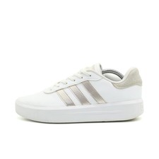 adidas Damen ID1969 Schuh weiß/beige Leder Low-Top Dämpfung SPG Sneaker EU 38