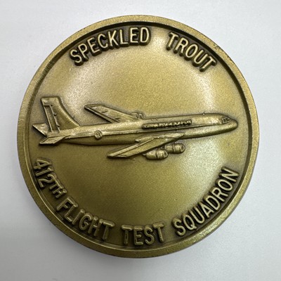Speckled Trout 412th Flight Test Squadron.SECDEF. CJCS. CSAF. SECAF. Challenge.