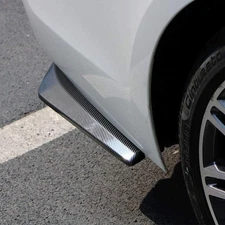 2X For Honda Carbon Fiber Car Rear Bumper Lip Diffuser Splitter Canard Protector