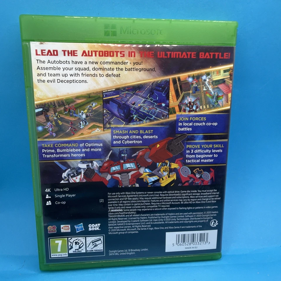 Transformers Battlegrounds Xbox One and Xbox Series X Game, photo 2 of 3