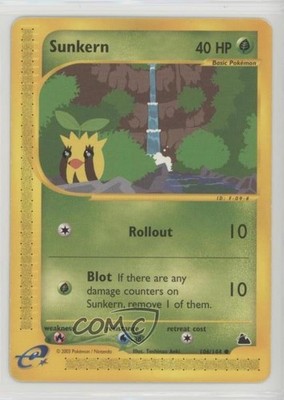 Sunkern Pokemon e-Card Series Skyridge #106 2003