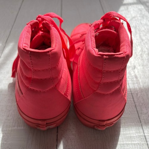 Vans Neon Pink Sk8-Hi Schuhe Größe Herren 8,5 Damen 10 - Bild 12 von 12