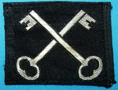 WW2 2nd INFANTRY DIVISION FORMATION SIGN MILITARY PATCH BADGE WORLD WAR II