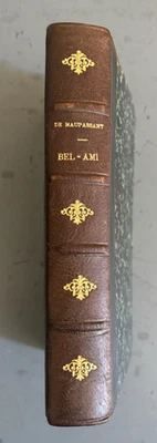 RARE Guy de MAUPASSANT - BEL-AMI Havard ÉDITION ORIGINALE Mention 1886 RELIÉ - Photo 1/4