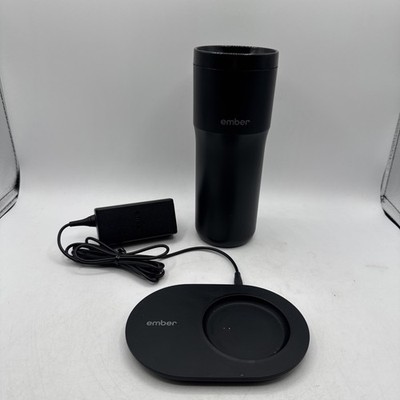 Ember 12oz Temperature Control Smart Travel Mug - Black w/Charger