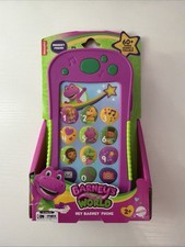 Brand New Barney's World Hey Barney Musical Phone Toy by Fisher Price Ages 2
