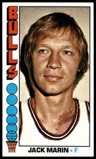 1976-77 Topps Jack Marin #72 Chicago Bulls HIGH GRADE BEAUTY!