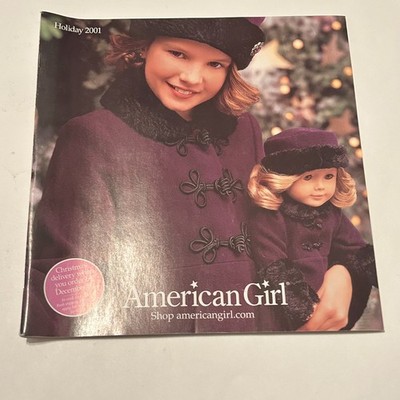 Vintage American Girl Doll Catalog Pleasant Company Holiday 2001 01K