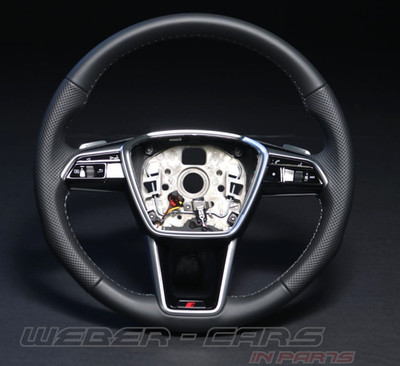 4KE419091S Leder Lenkrad Tiptronic Multifunktion OEM Audi S6 4A S7 4K S-LINE