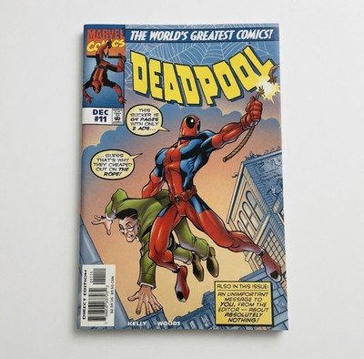 Marvel Comics Deadpool #11 Dec 1997 64 Pages Kelly Woods Spider-Man NM New