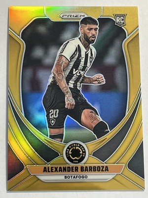 2025 Panini Prizm FIFA Club World Cup - Alexander Barboza RC GOLD #/10 Botafogo