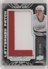 2008-09 Upper Deck UD Black Rookie Lettermen 322/399 Darren Helm #65 Patch 0bd