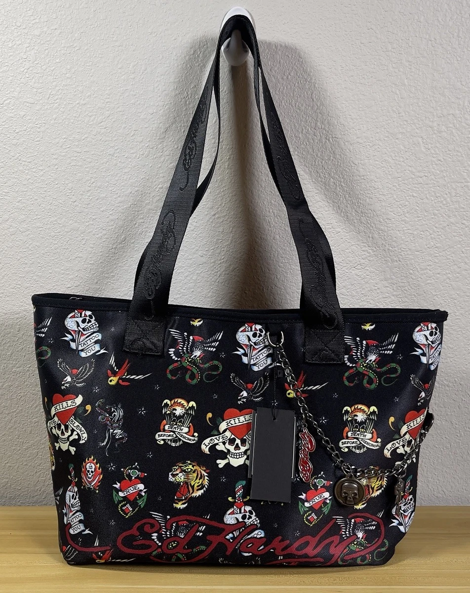 Ed Hardy Zip Tote Bags & Handbags for Women for sale | eBay UK
