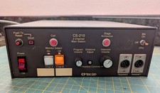 Clear Com CS-210 2-Channel Intercom Main Station, Vintage Broadcast, lights up