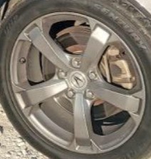 2010 Tl Oe Wheel 18x8 5 Spoke Acura