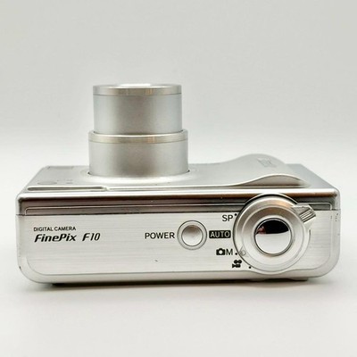 FUJIFILM FinePix F10 Silver Digital Camera 6.3MP 3x Zoom Super CCD