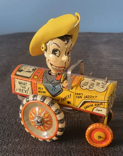 Vintage 1950s Milton Berle Crazy Car What the Hey! Marx