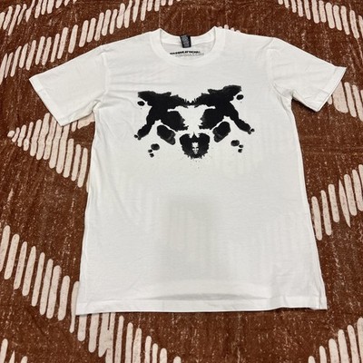Massive Attack T Shirt Size Small Mezzanine Tour Rorschach Ink Blot White