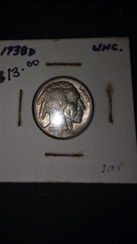 1938-D Buffalo Nickel