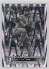 2022 Topps Chrome Sonic Black & White RayWave Refractor Jon Lester #187 1mq2