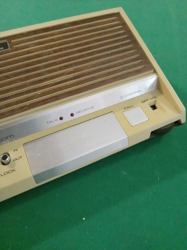 Realistic FM Wireless Intercom Vintage Untested - Image 3 of 4