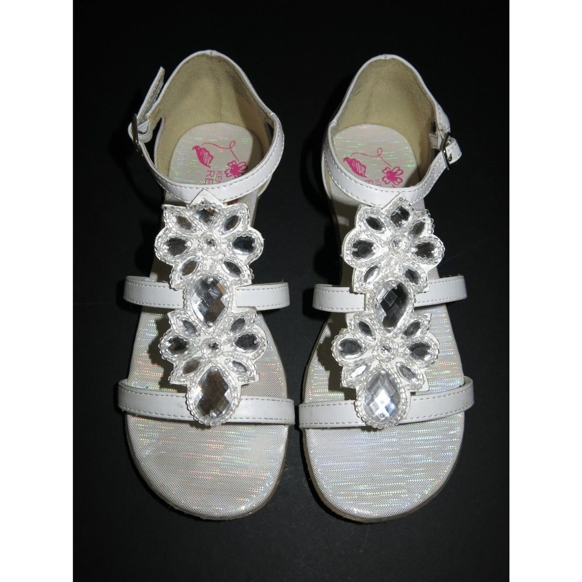 ladies silver dress sandals Avrnliq Womens Glitter Low Heel Gold Metallic Cross Strap Ankle Strap Open Toe Comfort Shoes for Party Wedding Evening,Size 38 while the elasticated back strap ensures a secure and snug Nina Womens Volanda Evening Dress