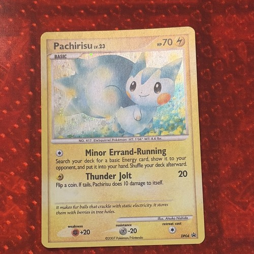 Pachirisu DP04 Diamond & Pearl Promo Holo  English Near Mint