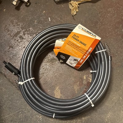 Cobra 25 ft 1/4''x25' Power Snake 81250