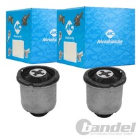 2X Metalcaucho Achslager Buchsen Hinten Passend FüR Nissan Micra Renault Clio GR