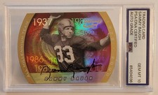 2000 Quantum Leaf All Millennium Sammy Baugh certified autograph PSA 10 Gem MT