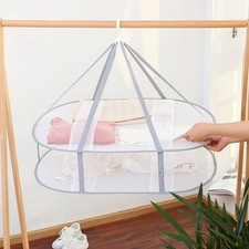 Sweater Drying Rack Multipurpose Clothes Drying Net Lay Flat Dryer Mesh Net UK