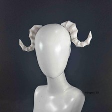 Arknights Eyjafjalla Cos Sheep Horn Hair Accessory 3D Printed Christmas Gift New