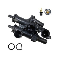 Thermostat Housing Assembly Kit with Sensor  Fit for Chrysler 200 Sebring, D...