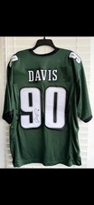 Jordan Davis Philadelphia Eagles Autographed Jersey Original Football BAS