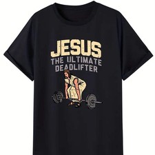 Men's Creative Tops, Casual Short Sleeved Round Neck T-shirts, Summer Outdoor Me