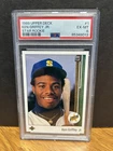 KEN GRIFFEY JR. 1989 UPPER DECK STAR ROOKIE RC #1 MARINERS PSA 6 🔥🔥
