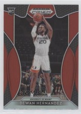 2019-20 Panini Prizm Draft Picks Red Prizm Dewan Hernandez #63 1md