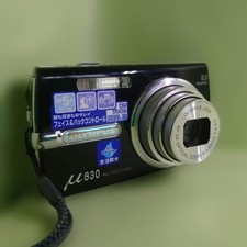 OLYMPUS 830 Compact Digital Camera Tested Working Seller Japan